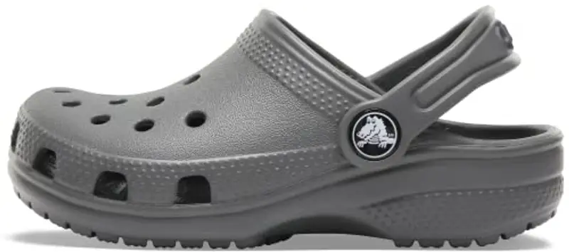 Crocs Classic Clog T, Zoccoli Unisex - Bambini e ragazzi, Slate Grey, 19/20 EU