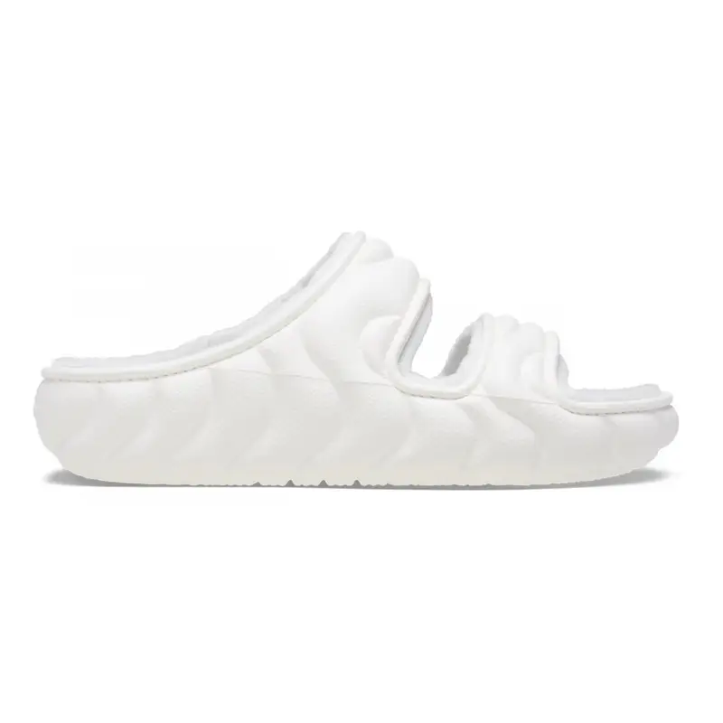 Classic cozzzy overpuff sandal White
