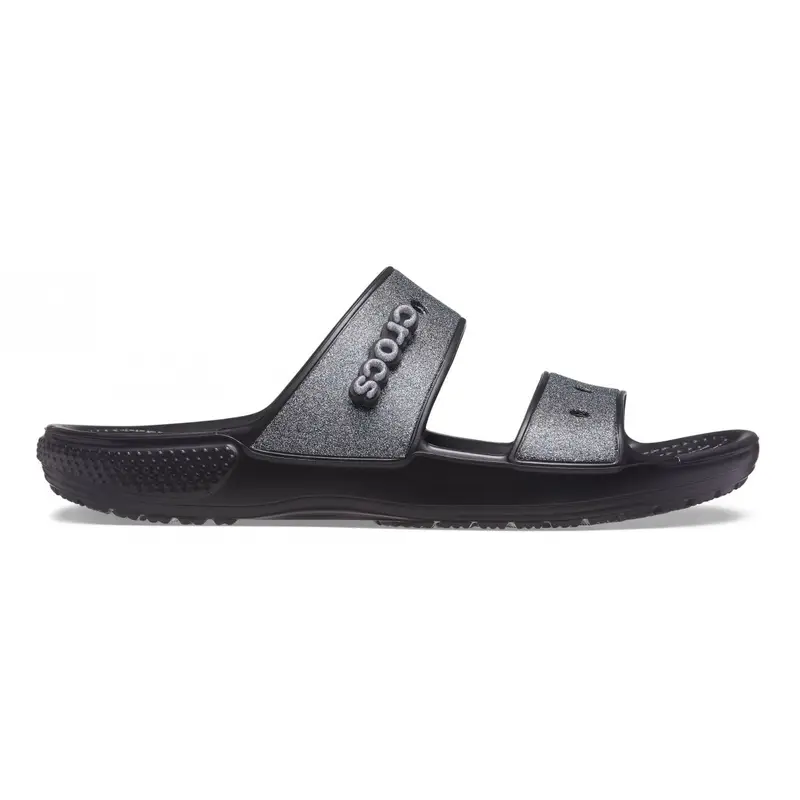 Classic croc glitter ii sandal w Black