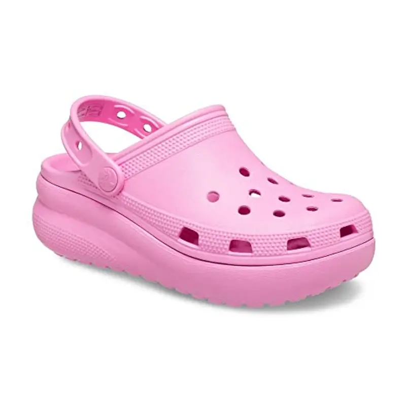 Crocs Classic Cutie Clog K, Zoccoli Unisex Bambini E Ragazzi, Taffy Pink, 30 31 EU miniatura 3