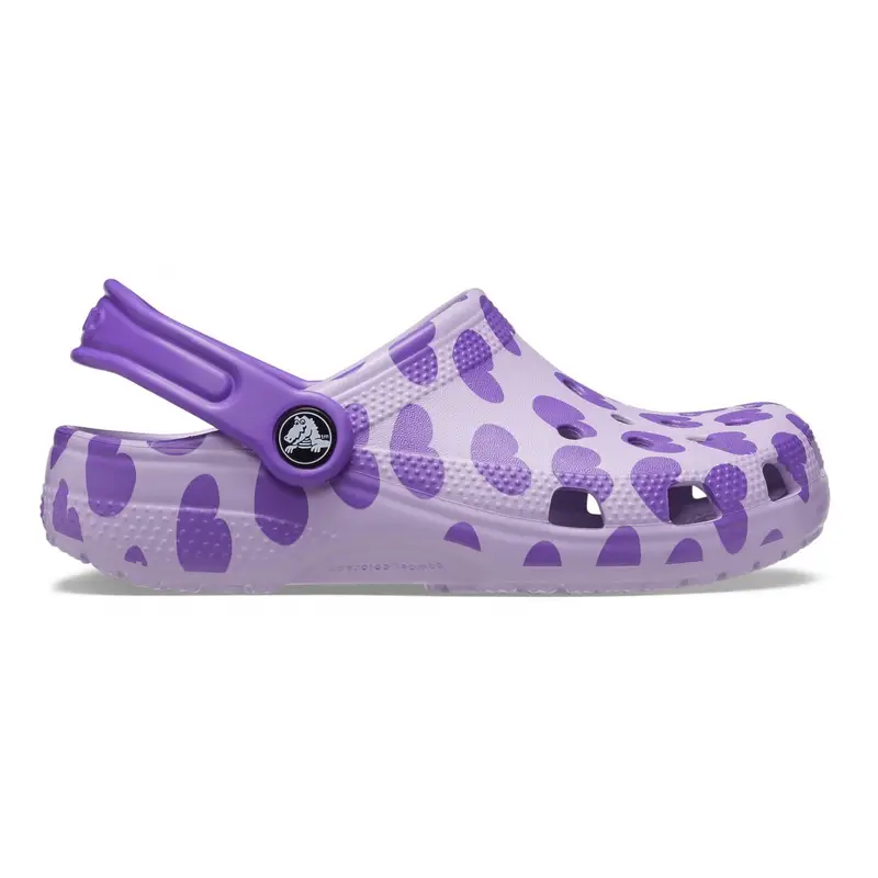 Classic easy icon clog kids Lavender