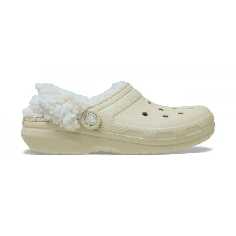 Classic fleece lined clog BONE
