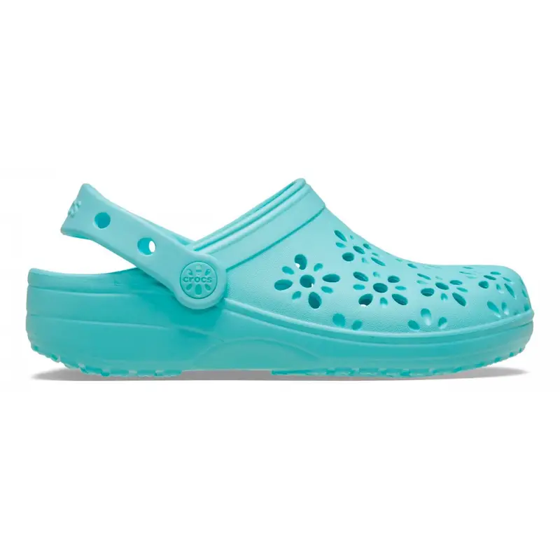 Classic floral cut out clog t AQMA