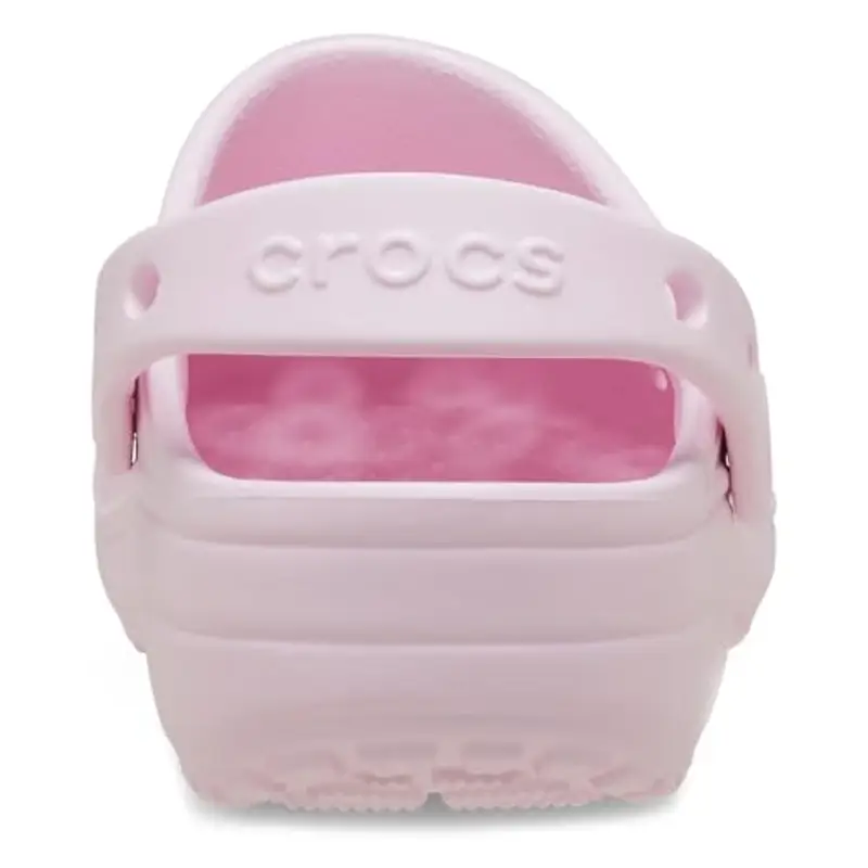 Crocs Classic Floral Cut Out Clog T, Zoccoli Unisex - Bambini e Ragazzi, Pink Milk, 22/23 EU miniatura 2