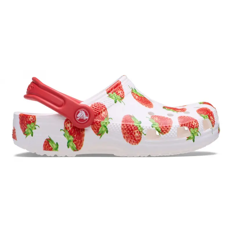 Classic fresh fruits clog k White