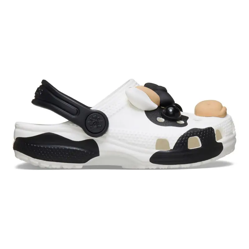 Classic iam cow clog t White