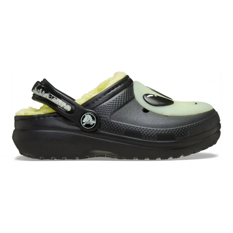Classic lined alien clog t Black