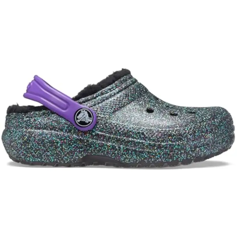 Crocs Classic Lined Clog K, Zoccoli, Starry Skies Glitter, 39 EU