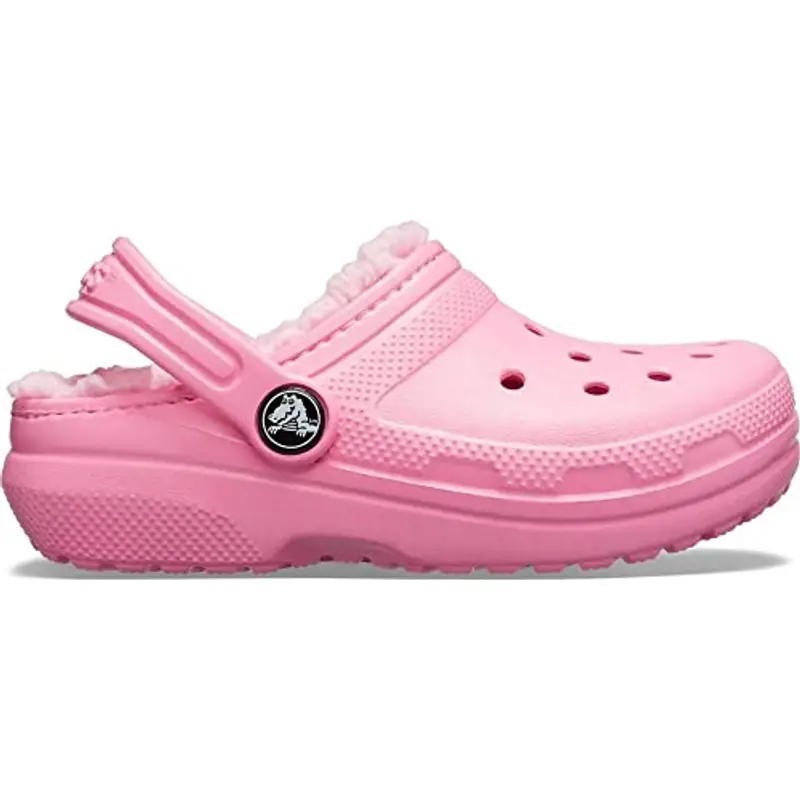 Crocs Classic Lined Clog K, Zoccoli Unisex-Bambini, Rosa (Pink Lemonade/Pink Lemonade 6M3), 34/35 EU miniatura 2