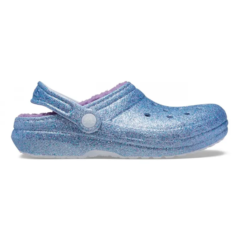 Classic lined glitter clog kid FRGL