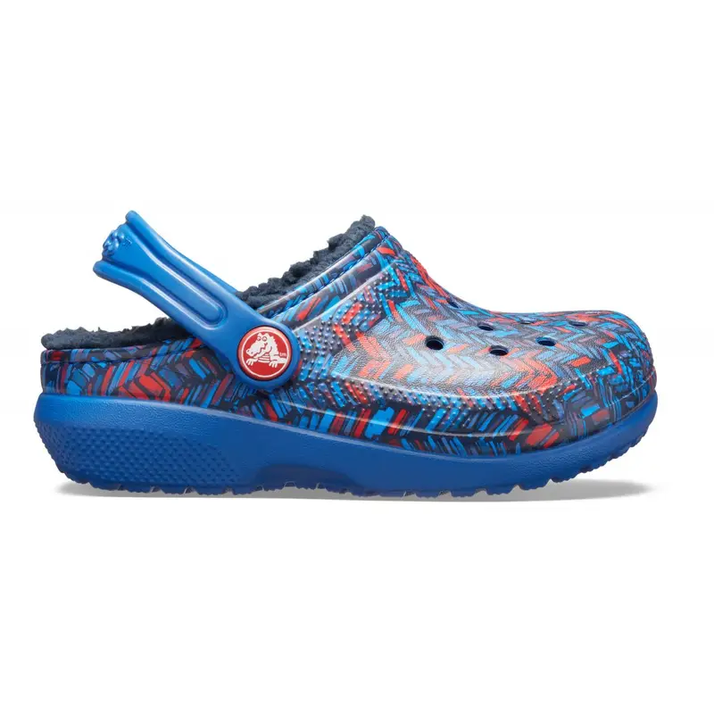 Classic lined graphic clog k BLUE JEAN