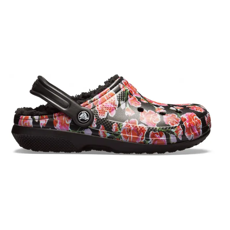 Classic lined graphic ii clog RED