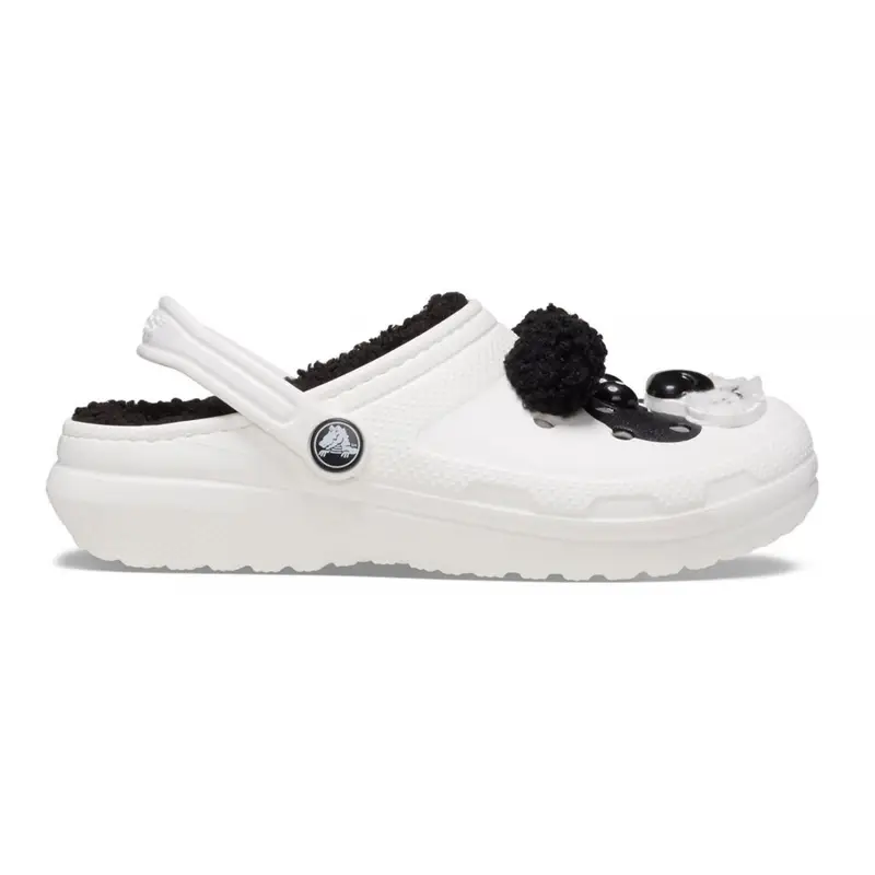 Classic lined iam panda bear clog kid CKBK