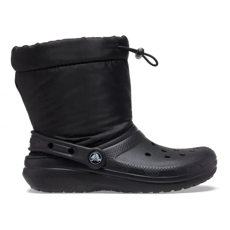 Classic lined neo puff boot kid Black