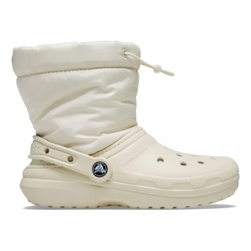 Classic lined neo puff boot kid BONE