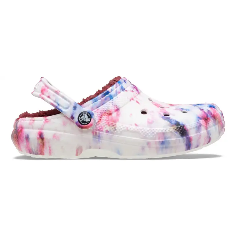 Classic lined tie dye clog w GAMT
