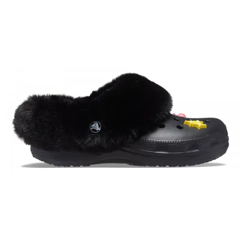 Classic mammoth charm clog w Black