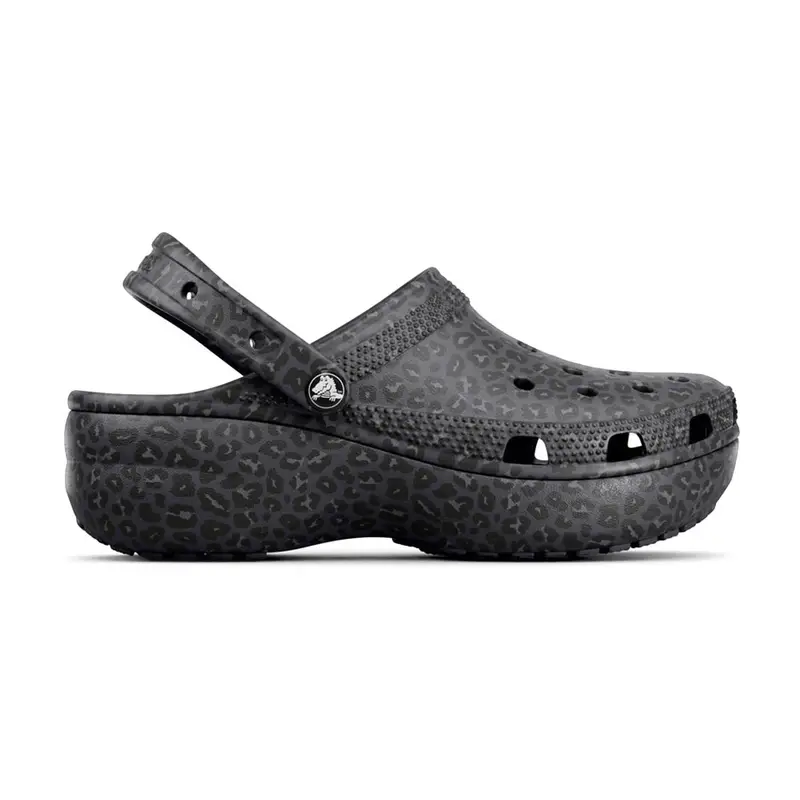 Classic platform animal clog BKSD