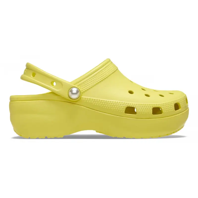 Classic platform pearl clog w DYLY