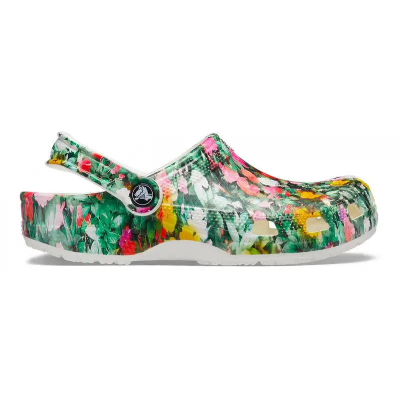 Classic printed floral clog w WHMT