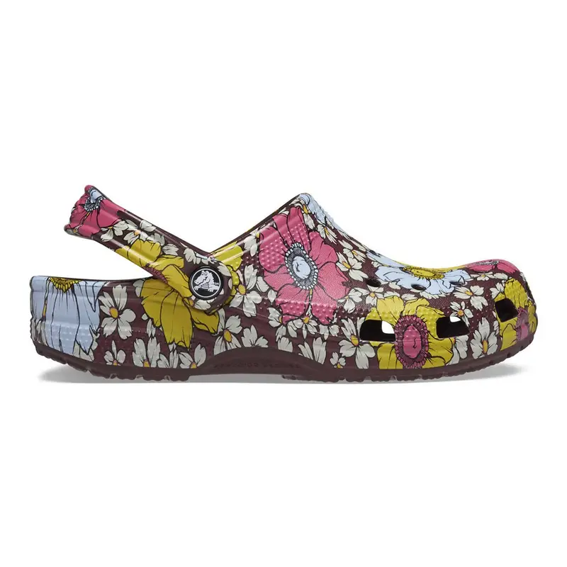 Classic retro floral clog DCMT