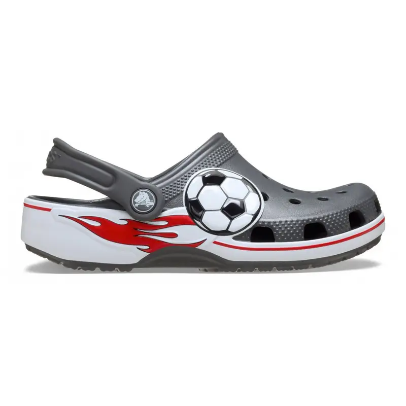 Classic soccer band clog k Slate Grey