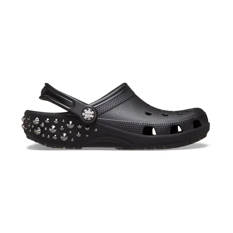 Classic studded clog Black