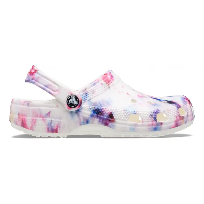 Classic tie dye graphic clog GAMT