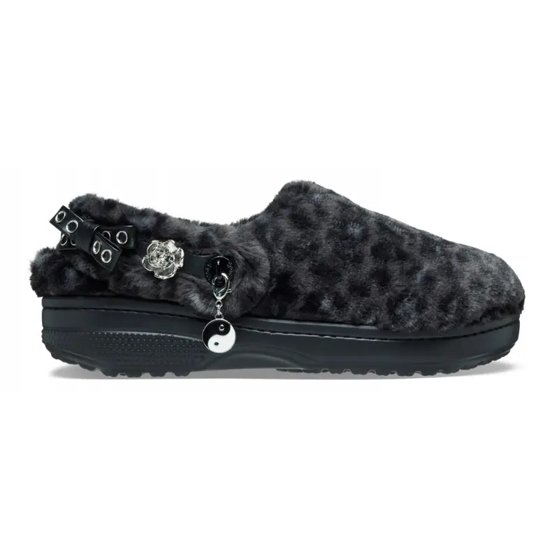 Classic unfurgettable leopard clog BKLE