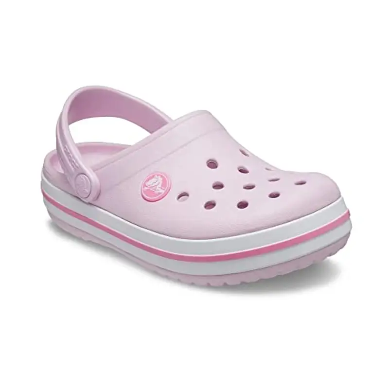 Crocs Crocband Clog K, Zoccoli Unisex - Bambini e ragazzi, Ballerina Pink, 28/29 EU miniatura 3
