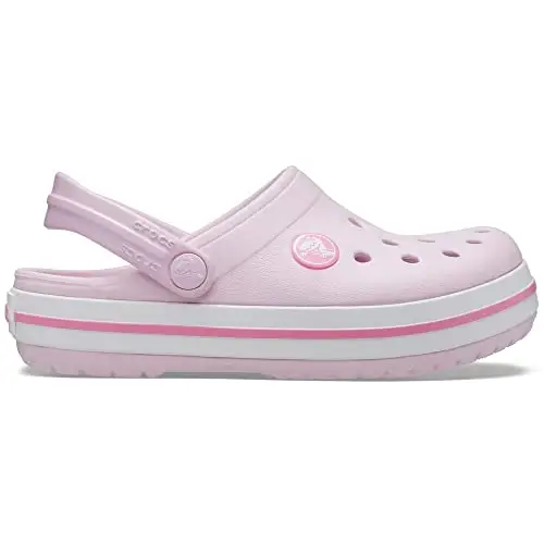 Crocs Crocband Clog K, Zoccoli Unisex - Bambini e ragazzi, Ballerina Pink, 29/30 EU miniatura 2