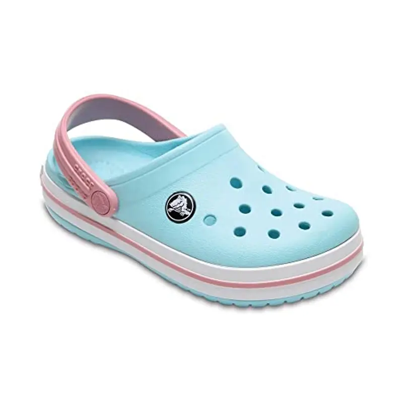 Crocs Crocband Clog K, Zoccoli Unisex - Bambini e ragazzi, Ice Blue White, 36/37 EU miniatura 2
