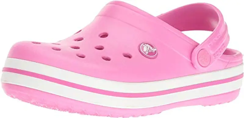 Crocs Crocband Clog K, Zoccoli Unisex - Bambini e ragazzi, Party Pink, 33/34 EU