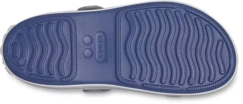 Crocs Crocband Cruiser Sandal K, Sandali Unisex - Bambini e Ragazzi, Bijou Blue Light Grey, 33/34 EU miniatura 3