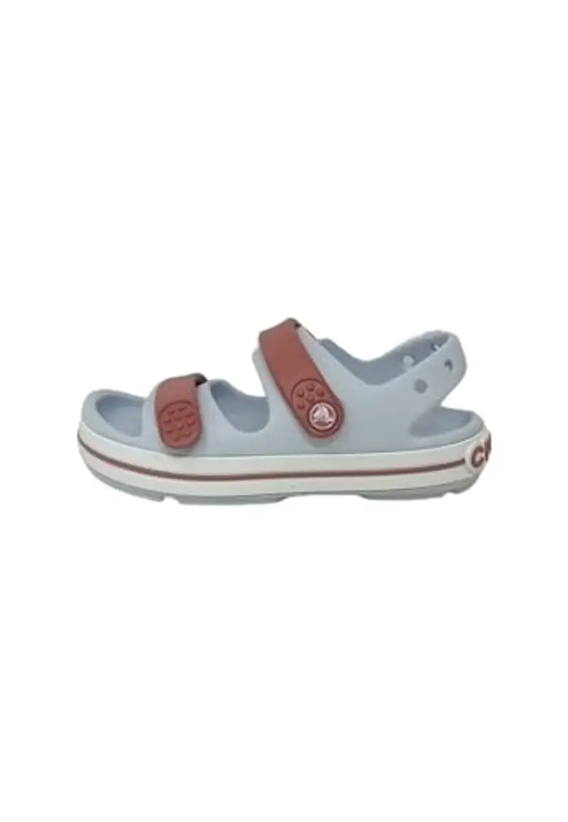 Crocs Crocband Cruiser Sandal K, Sandali Unisex - Bambini e Ragazzi, Dreamscape Cassis, 28/29 EU
