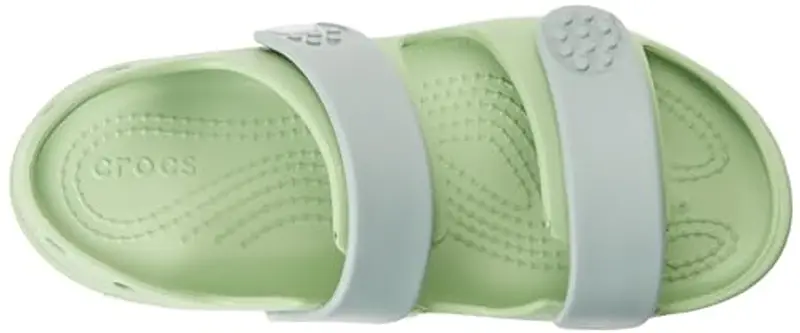 Crocs Crocband Cruiser Sandal K, Sandali Unisex - Bambini e Ragazzi, Fair Green Dusty Green, 29/30 EU miniatura 3