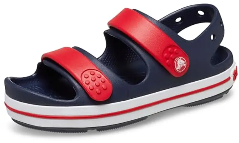 CROCS Sandali Crocband Cruiser K Unisex - Bambini/Ragazzi, Navy Varsity Red