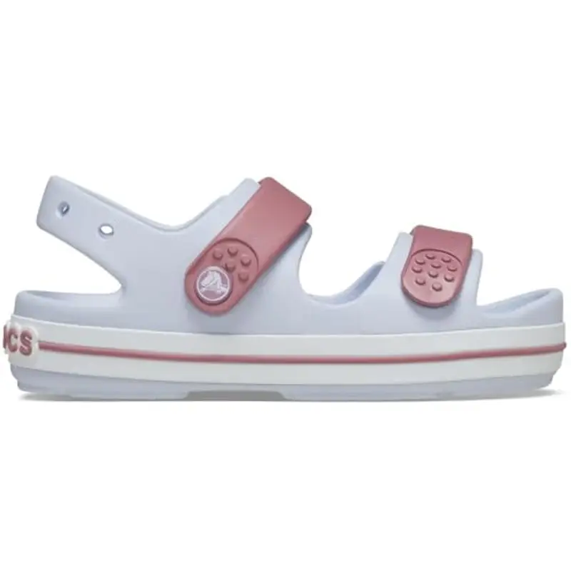 Crocs Crocband Cruiser Sandal T, Sandali Unisex - Bambini e Ragazzi, Dreamscape Cassis, 22/23 EU