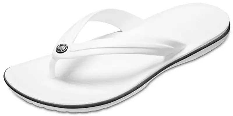 Crocs Crocband Flip, Infradito Unisex - Adulto, Bianco, 39/40 EU