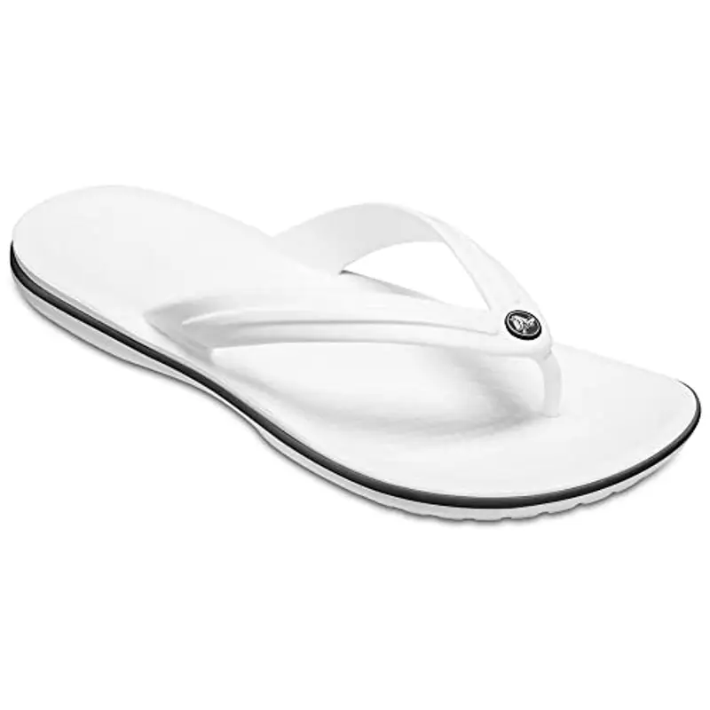 Crocs Crocband Flip, Infradito Unisex - Adulto, Bianco, 41/42 EU miniatura 3