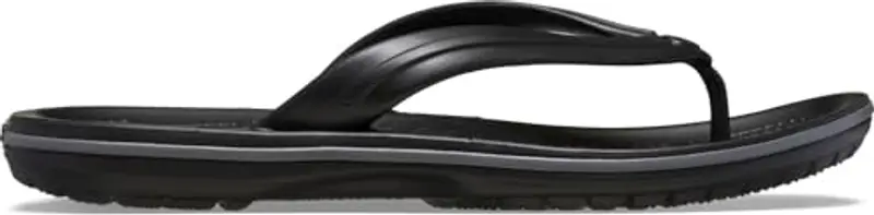 Crocs Crocband Flip, Infradito Unisex - Adulto, Black Slate Grey, 42/43 EU