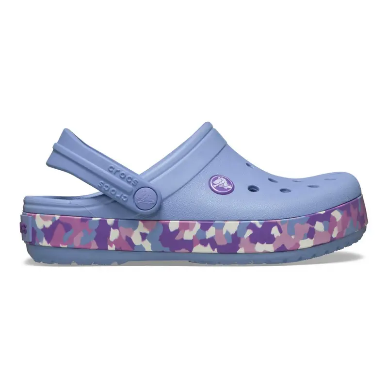 Crocband glow confetti band clog t BHMT