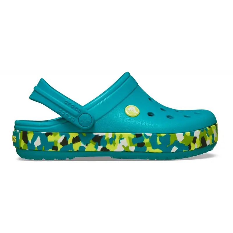 Crocband glow confetti band clog t TLMT