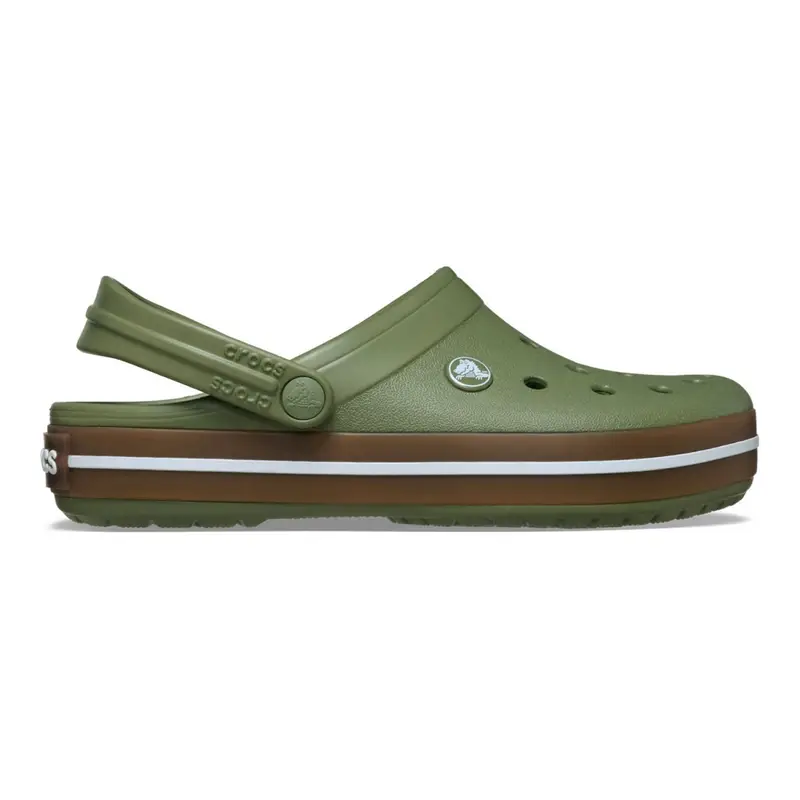 Crocband gum clog CaramelG