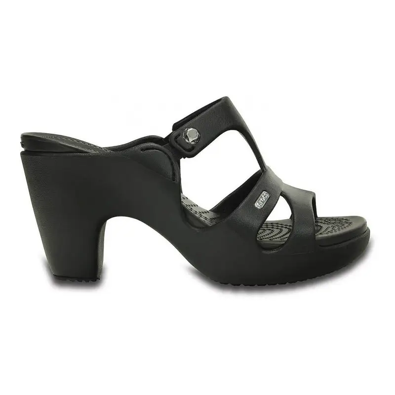 Cyprus v heel w Black