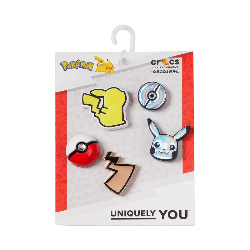 Decorazione per scarpe Crocs Elevated Pokemon 5 Pack 10009998 Multicolore