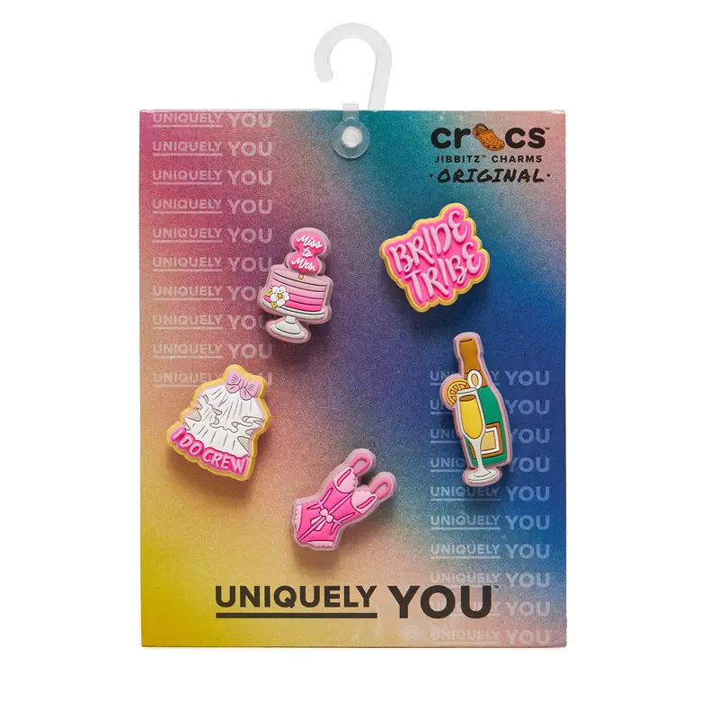 Decorazione per scarpe Crocs Jibbitz Bachelorette Vibes 5 Pack Multicolore