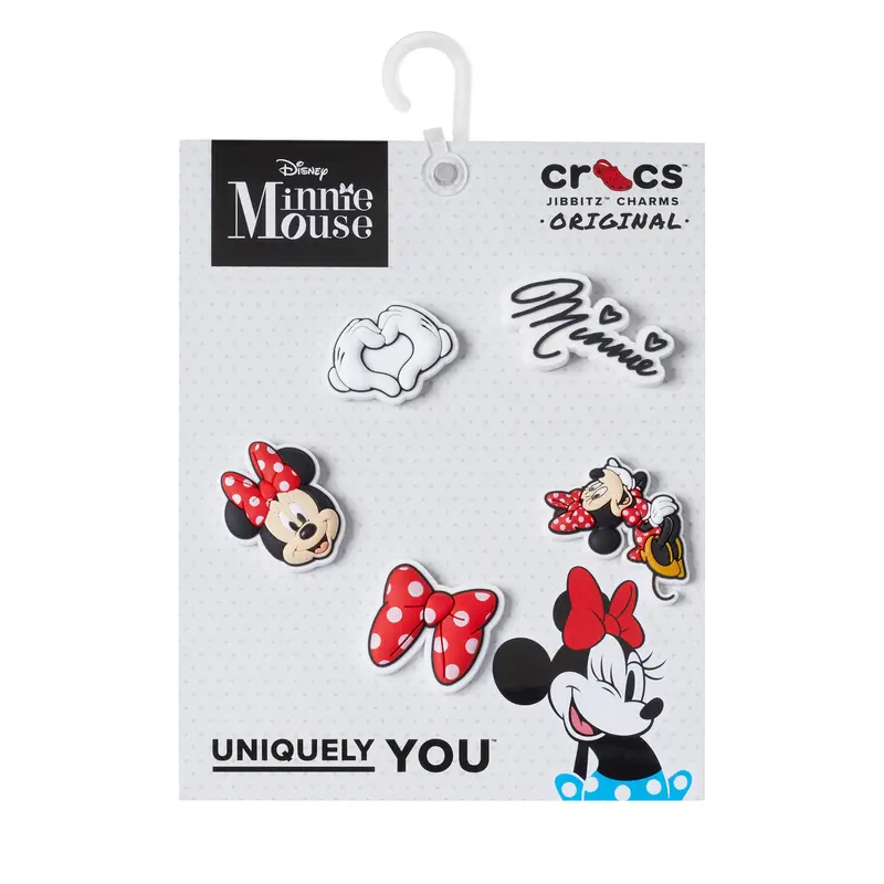 Decorazione per scarpe Crocs Minnie Dress 5PK 10014479 Multicolore
