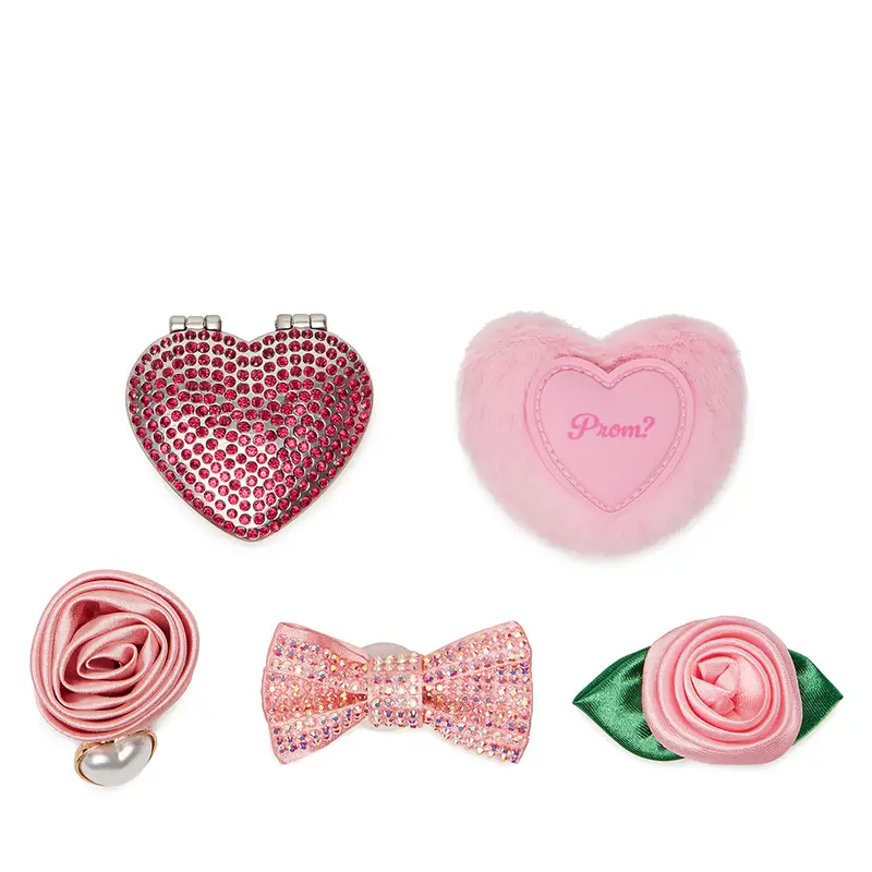 Decorazione per scarpe Crocs PROM 5 PACK 10015054 Rosa