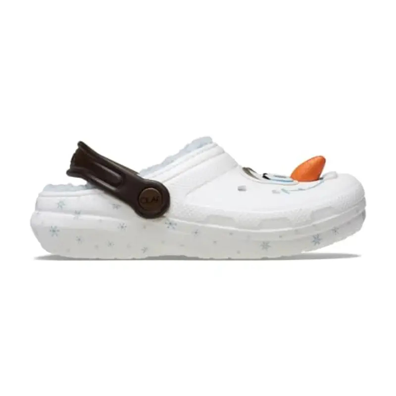 Crocs Frozen Olaf Lined Classic Clog K, Zoccoli Unisex - Bambini e Ragazzi, Multicolore, 28/29 EU miniatura 3